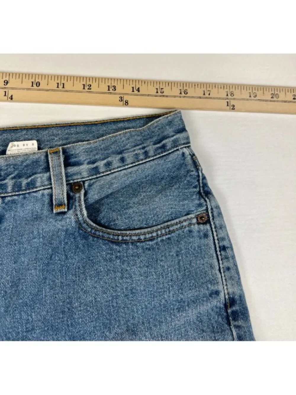 Vtg 2001 Levis 560 32x29 Loose Fit Tapered Leg Jeans Womens 14 MIS S Made in USA - Picture 8 of 9